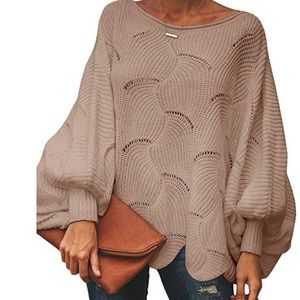 Oversized sweater size small